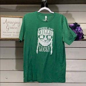 Willie Nelson Canvas T-Shirt